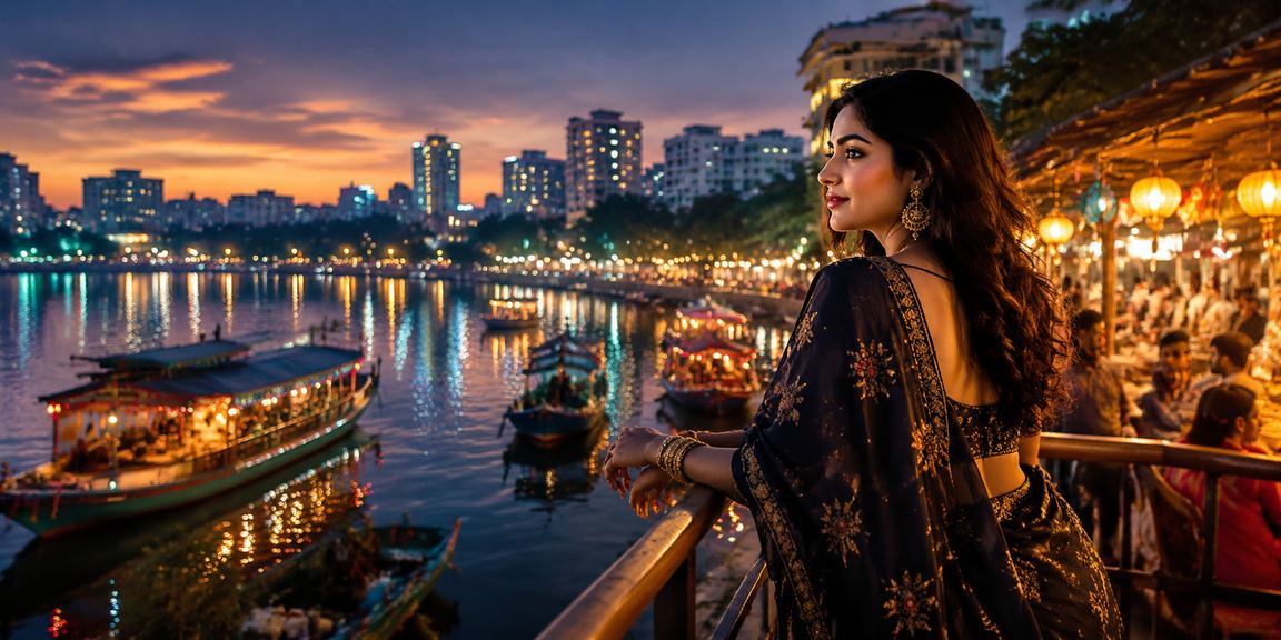 ঢাকার রাতের বাজারে স্পোর্টস বেটিং উপভোগ করছেন তরুণ